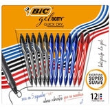 Bic, Bolígrafos Tinta Gel 12 Piezas, Clásico