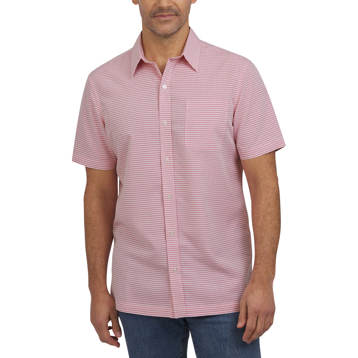Lands End Camisa para Caballero Rojo Mediana Lands End Camisa para Caballero Rojo Mediana