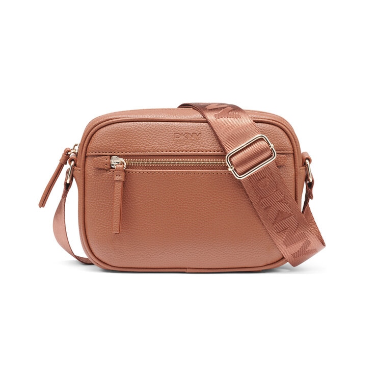 DKNY Bolsa crossbody Café para Dama