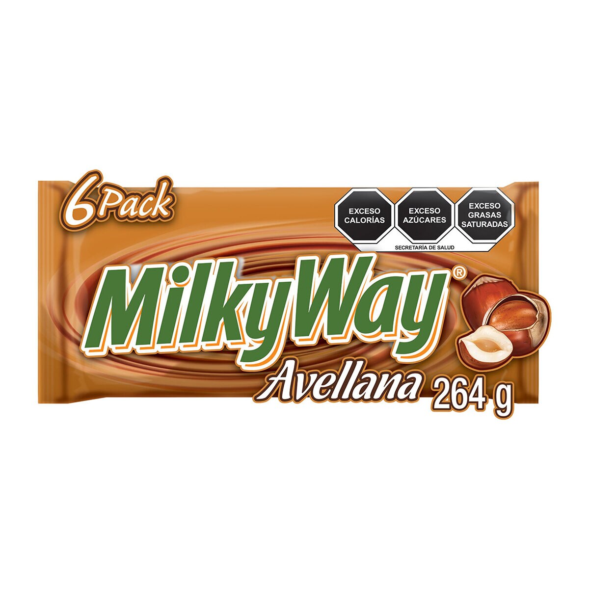 Milky Way Avellana 6 pzas de 44g