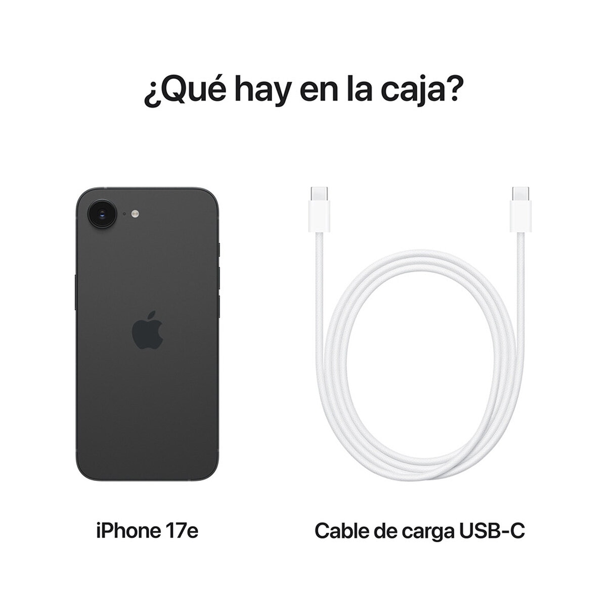 Apple iPhone 17e 256GB Negro Apple iPhone 17e 256GB Negro