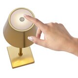 Mikasa Home Accents Juego de Lámparas Led con Control Tactil 2 piezas Dorado