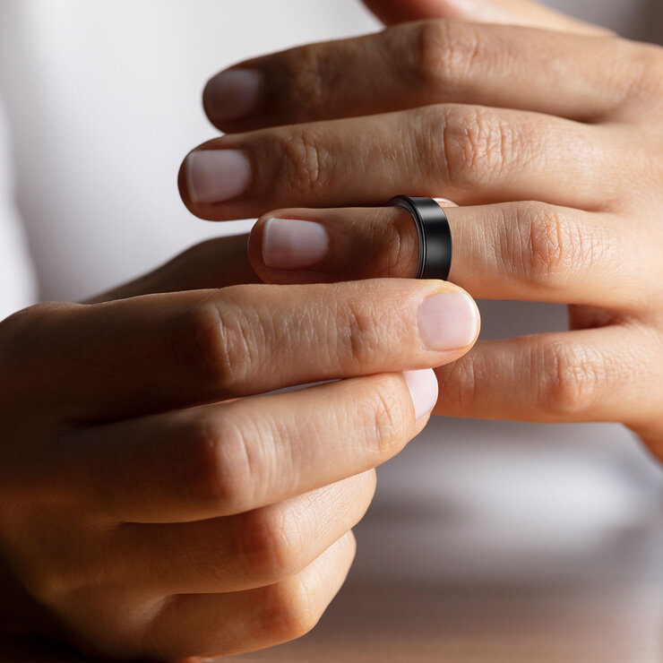 Samsung Galaxy Smart Ring Negro Titanio - Talla 8