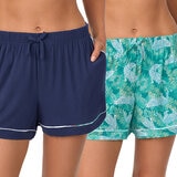 Jane & Bleecker Shorts de Pijama 2 Piezas para Dama Varias Tallas y Colores