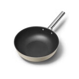 Smeg Wok 30cm blanco