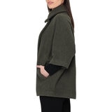 Nicole Miller Original Chamarra para Dama Verde Grande / Extra Grande