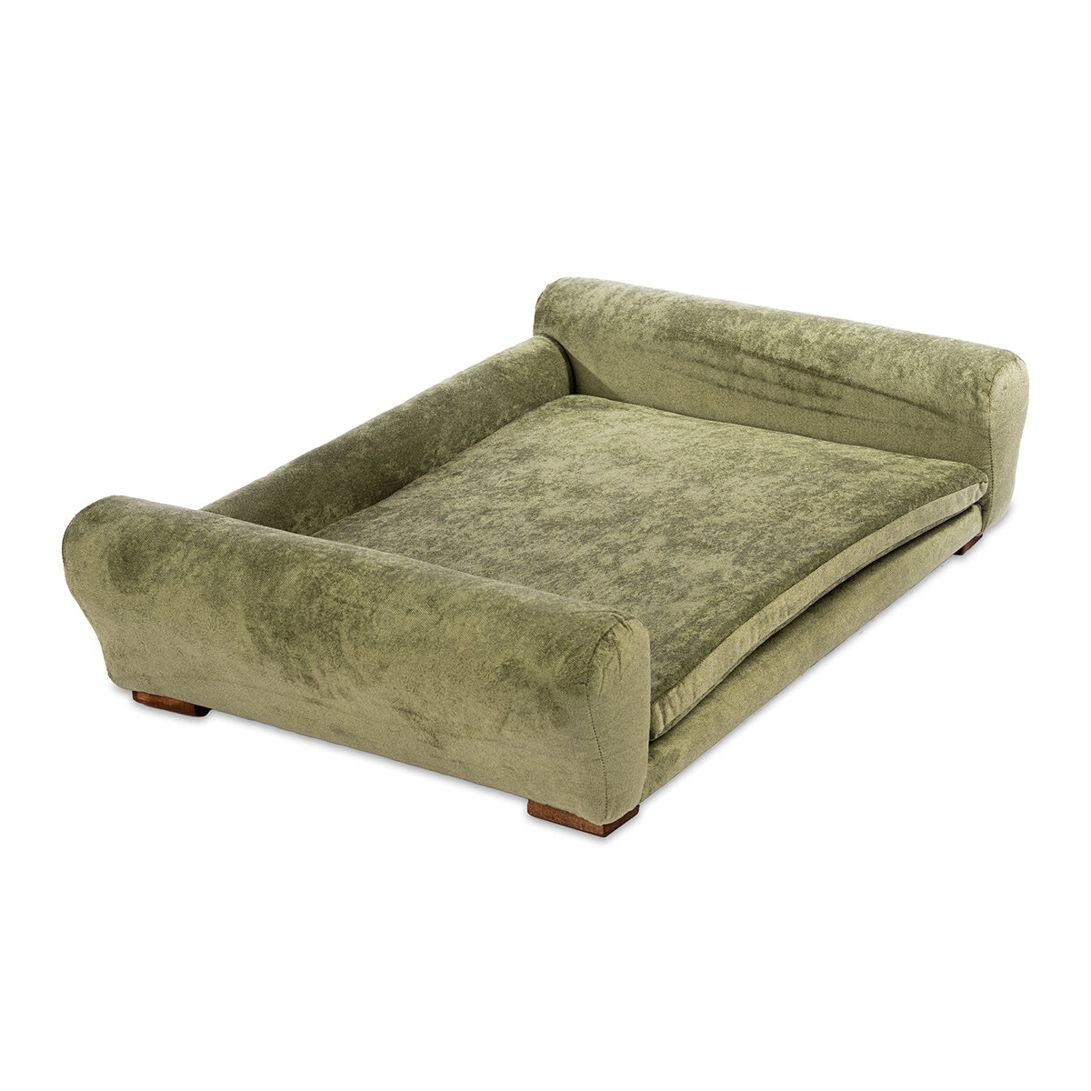 Maypet, Sillón/Cama Tamaño Mediana, Estilo Minimalista para Mascota, Color Verde