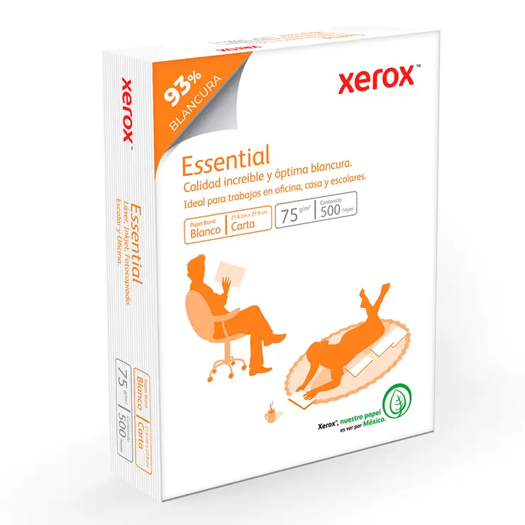 Xerox Papel Tamaño Carta Paquete de 500 Hojas