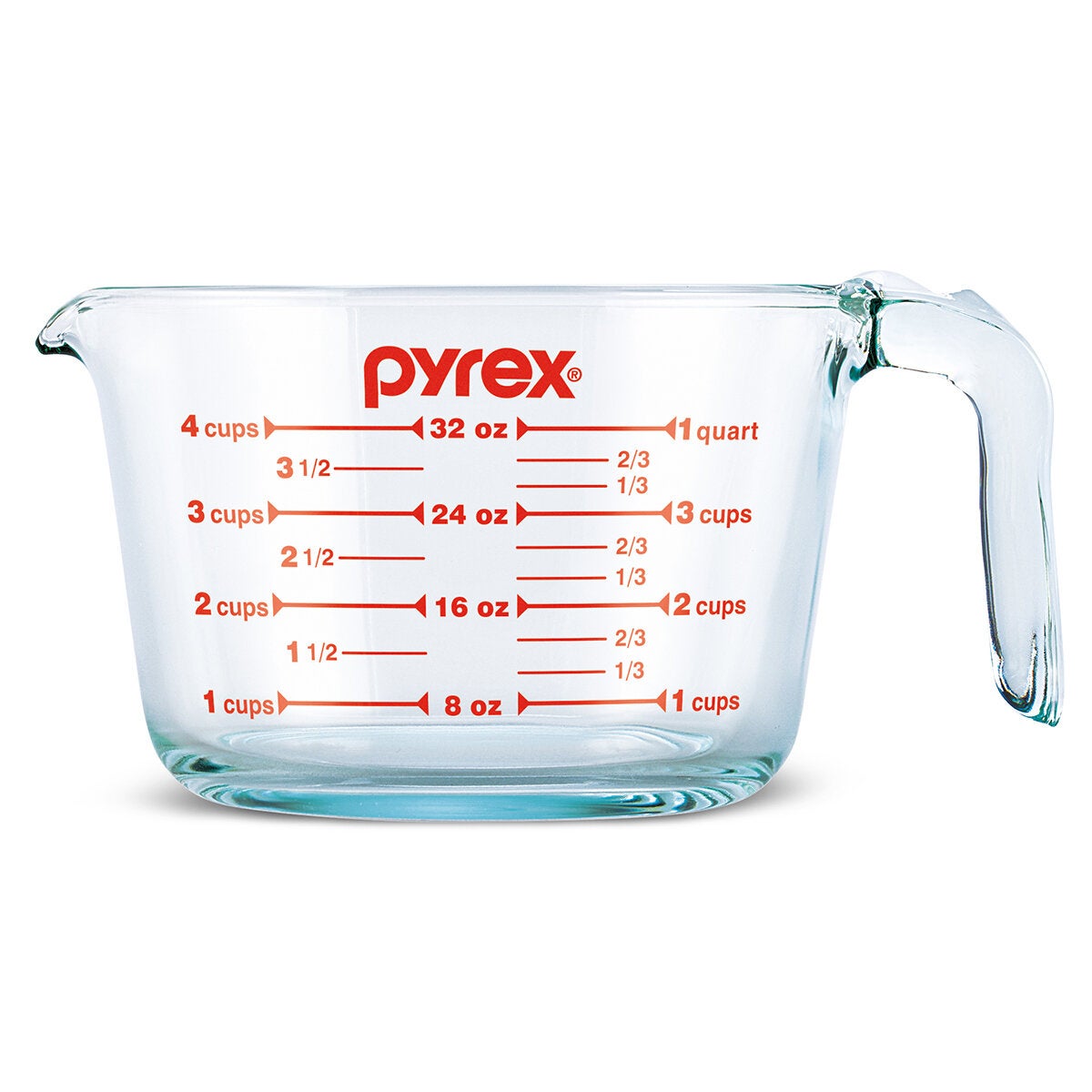Pyrex Juego de 3 Tazas Medidoras de Vidrio