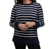 Teddi Rose Suéter para Dama Azul Grande