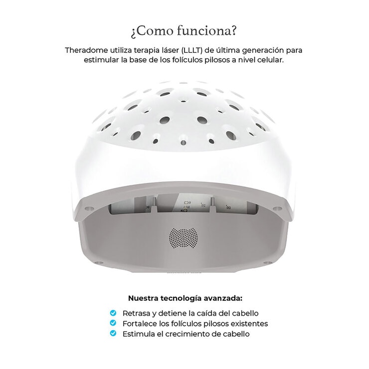 Theradome, Casco de Terapia Laser para el Crecimiento del Cabello EVO LH40