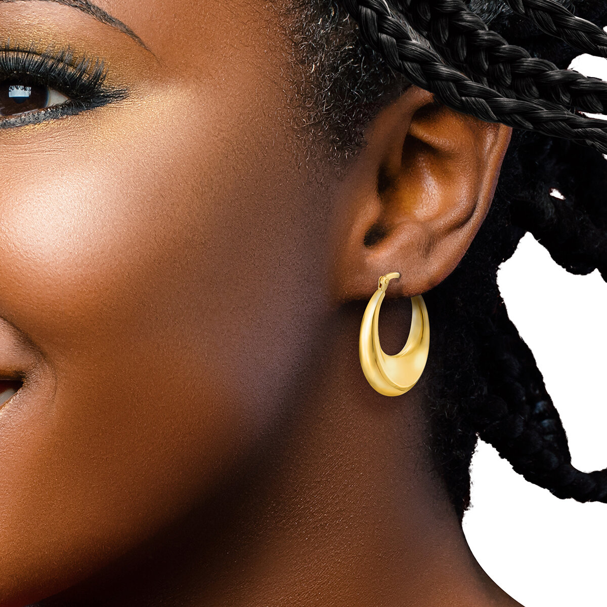 Aretes, Oro Amarillo de 14K