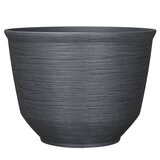 Blaire, Maceta de Resina de 22", Color Gris