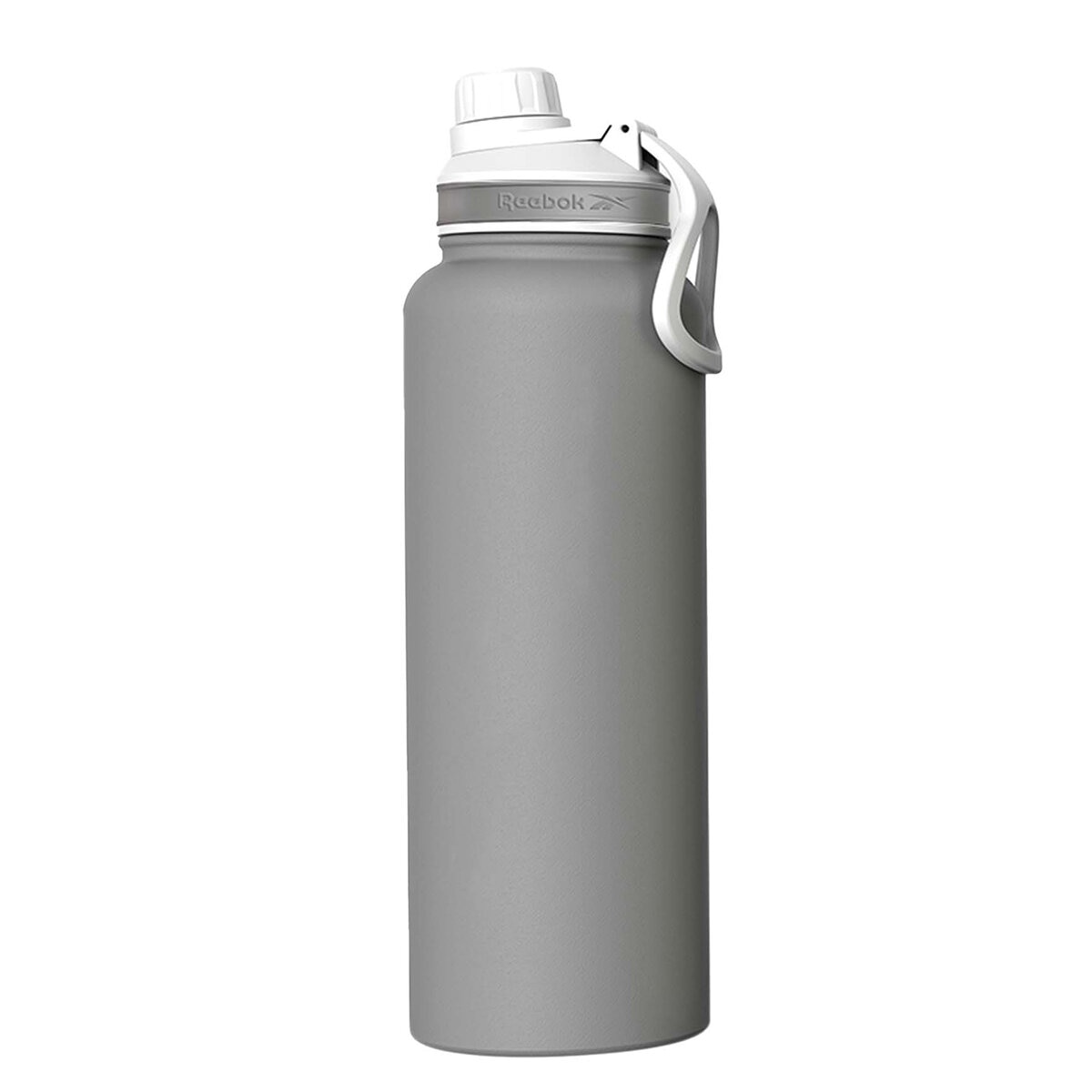 Reebok Botella de Agua de Acero Inoxidable 1200 mL Gris