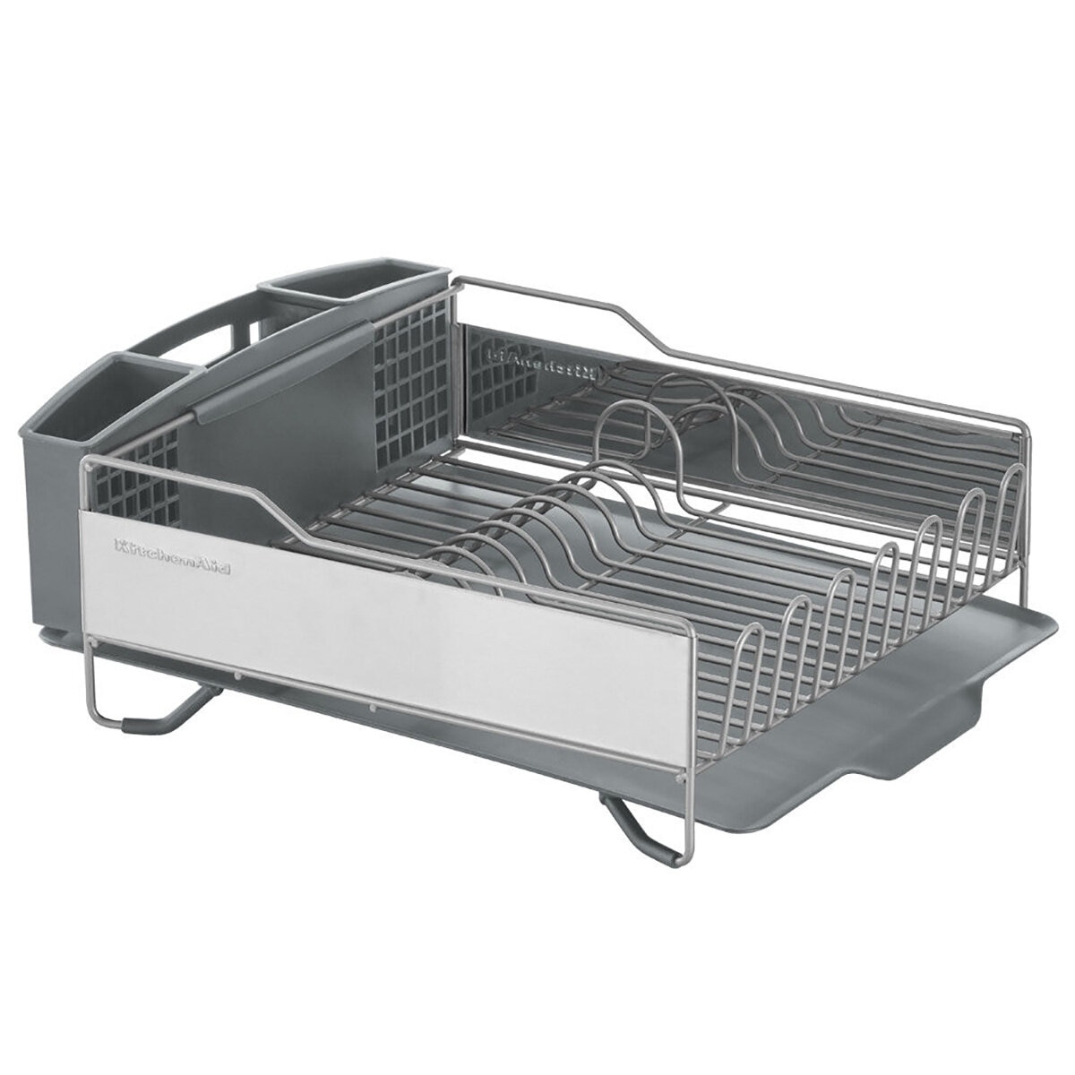 KitchenAid Escurridor de Platos de Acero Inoxidable Grande KitchenAid Escurridor de Platos de Acero Inoxidable Grande