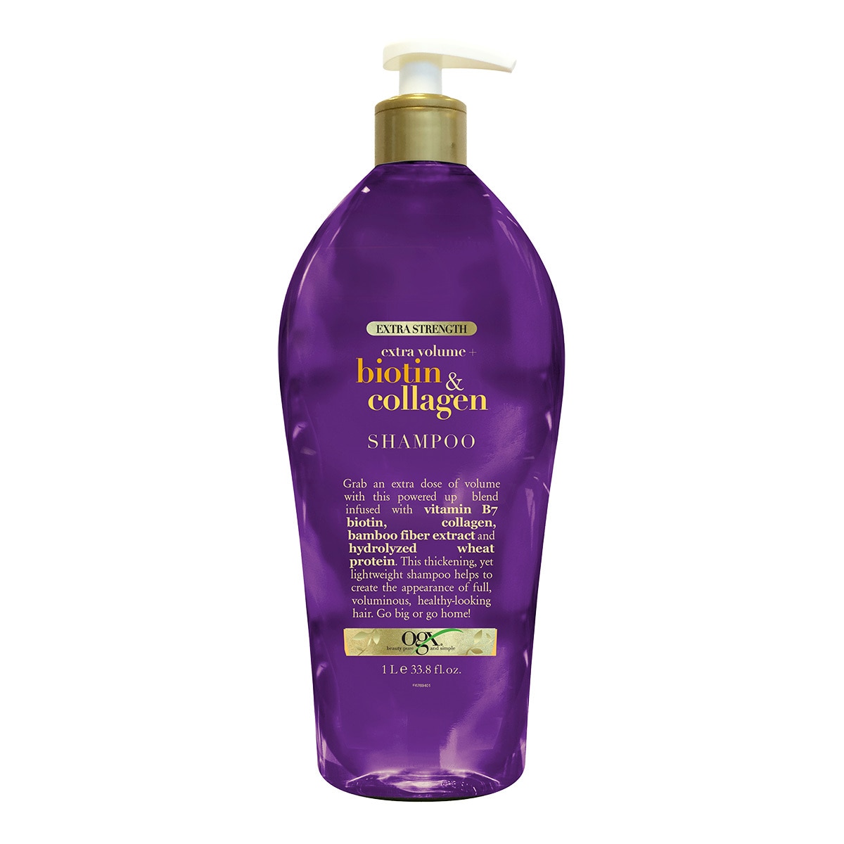Equate Beauty Nourishing Daily Shampoo With Biotin Collagen, Fl Oz