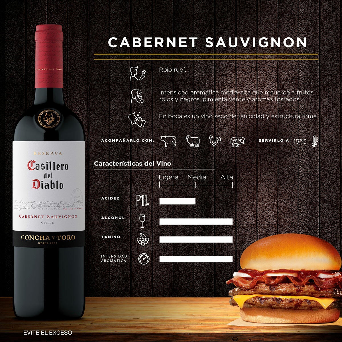 Casillero del Diablo Reserva Vino Tinto 750 ml Casillero del Diablo Reserva Vino Tinto 750 ml