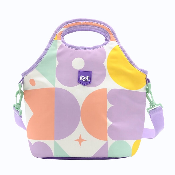 Mochila con Lonchera Kiut Norma Geometric Mochila con Lonchera Kiut Norma Geometric