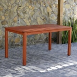 Midtown Concept, Orlando Mesa de Comedor para Exterior de Madera