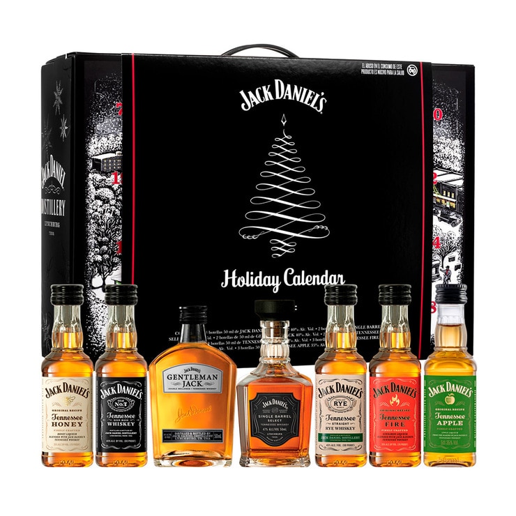 Whiskey Jack Daniel's Holiday Calendar 24 piezas Costco México