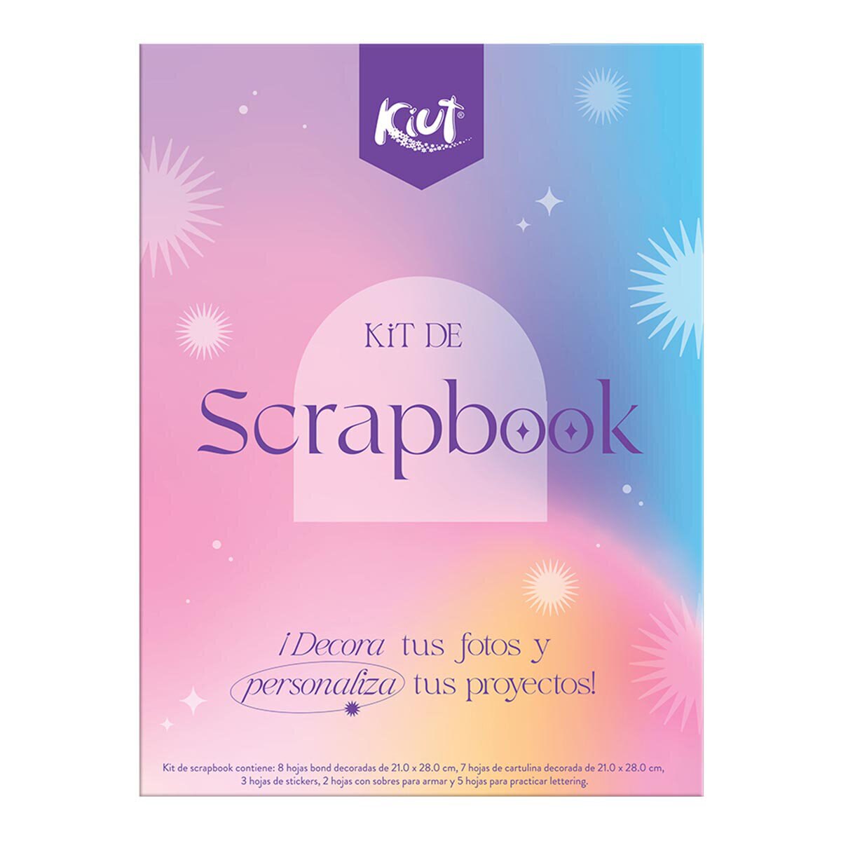 Kiut 3 Pack Scrapbook y Planeador