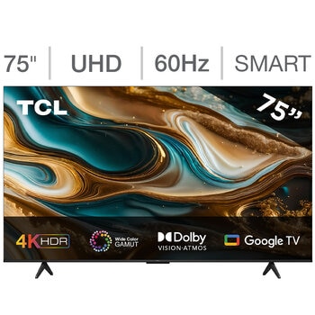TCL Pantalla 75" 4K UHD Google TV