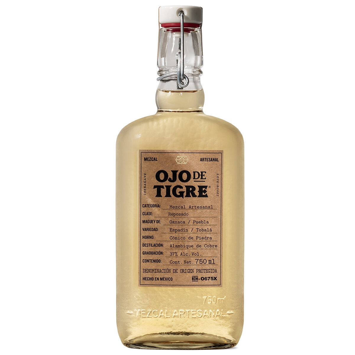 Mezcal Ojo de Tigre Reposado 750ml