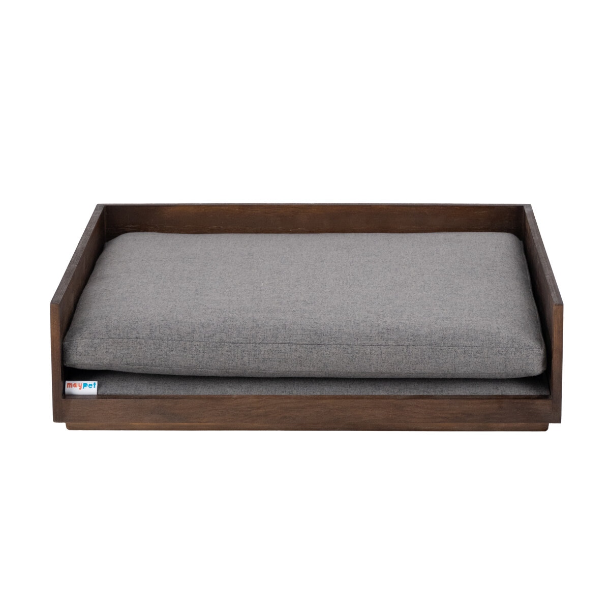 Maypet, Cama de Madera Tamaño Mediano para Perro, Varios Colores