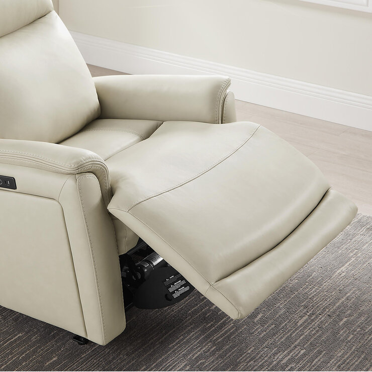 Gilman Creek Furniture, Sillón Reclinable Eléctrico de Cuero Gilman Creek Furniture, Sillón Reclinable Eléctrico de Cuero