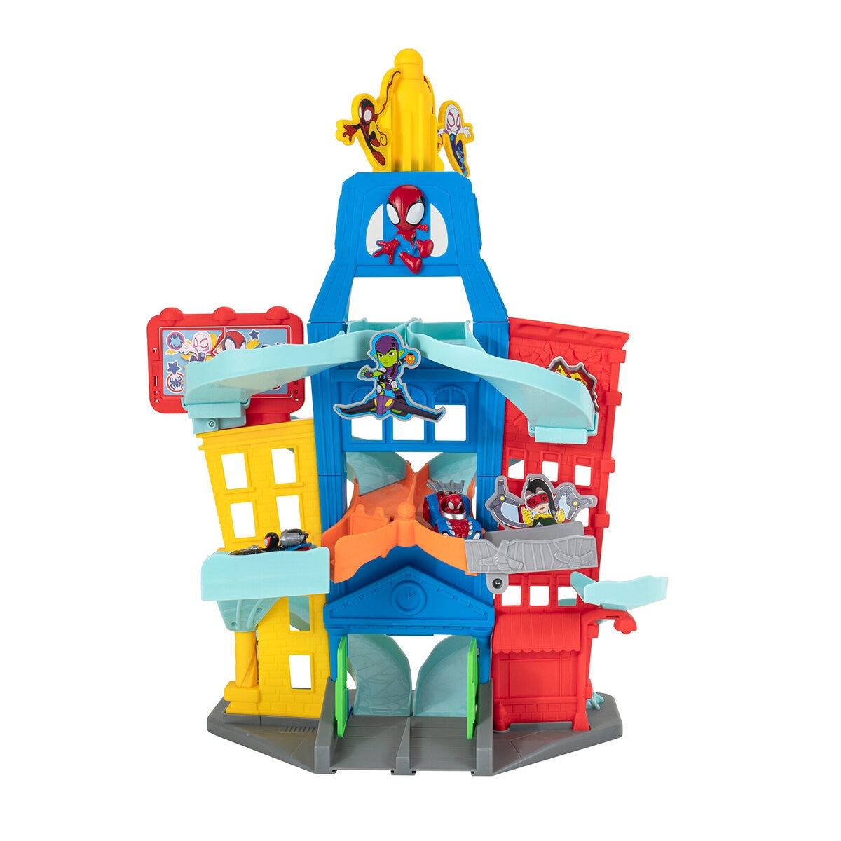 Spidey And His Amazing Friends Pista De Coches Marvel Spidey