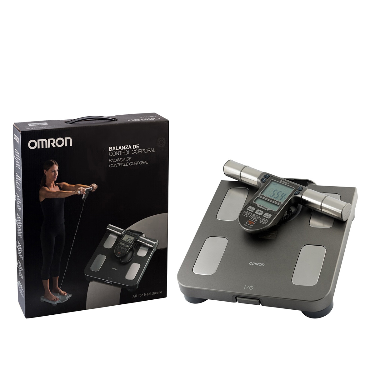 Omron, báscula con monitor corporal