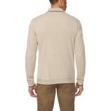 Buffalo David Bitton Suéter tipo polo para Caballero Café Chica Buffalo David Bitton Suéter tipo polo para Caballero Café Chica