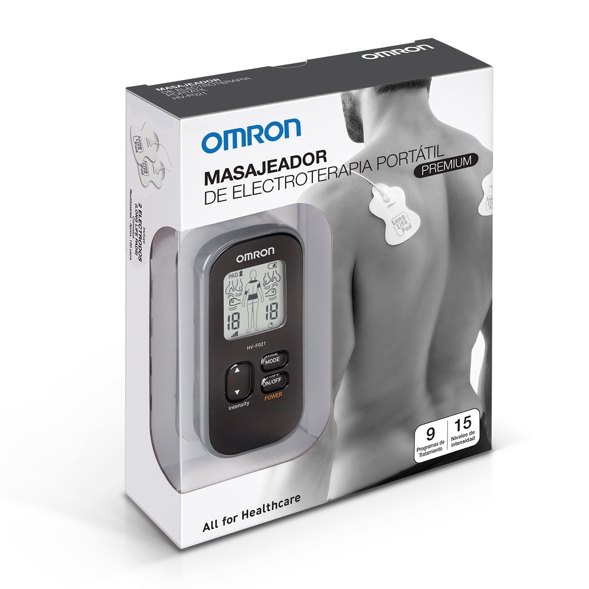 Omron masajeador portátil de electroterapia premium