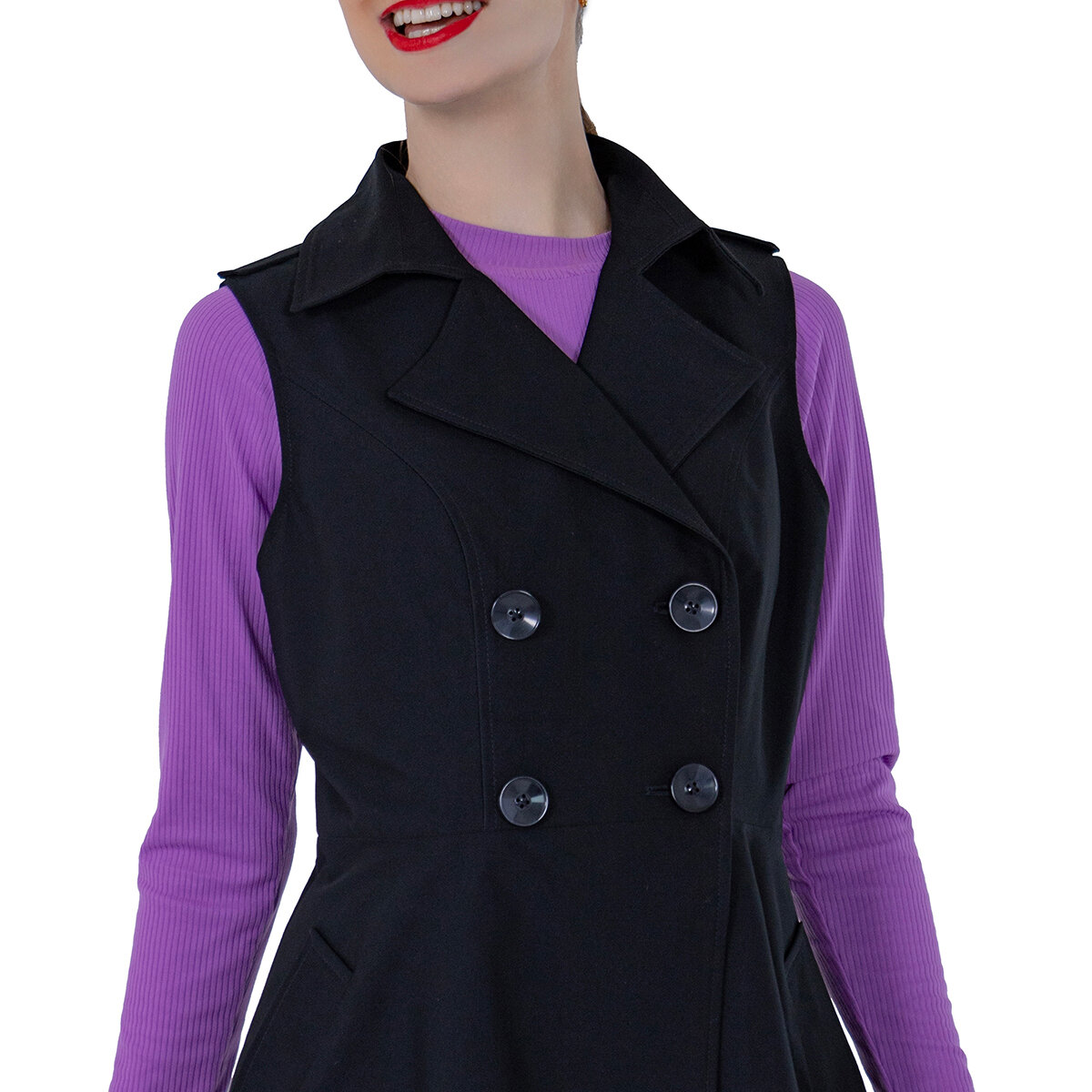 Shyla, Gabardina 3 en 1 para Dama, Color Negro, Varias Tallas Shyla, Gabardina 3 en 1 para Dama, Color Negro, Varias Tallas