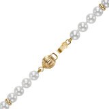 Pulsera de Perlas, Oro Amarillo de 14K