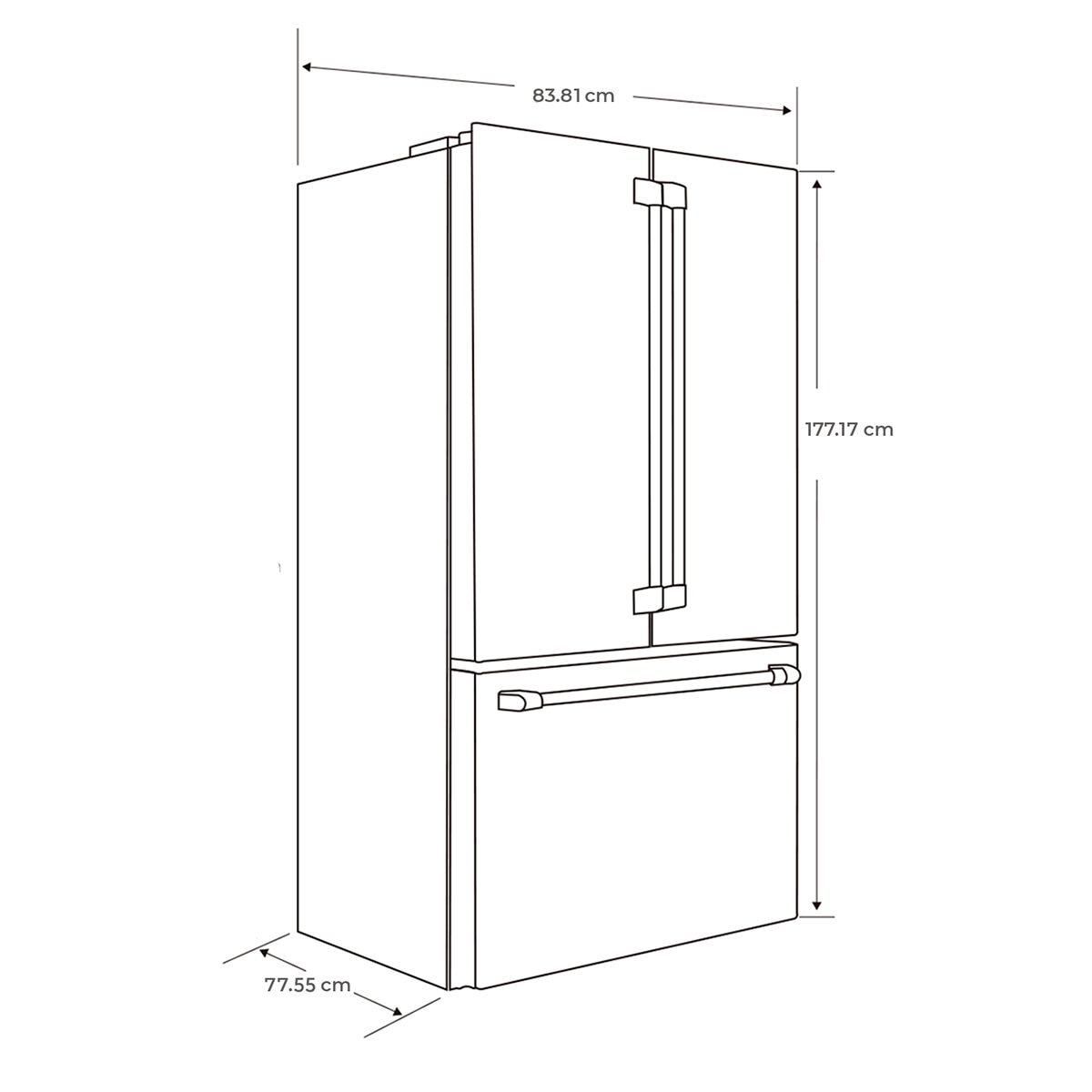 Café Refrigerador 19' French Door