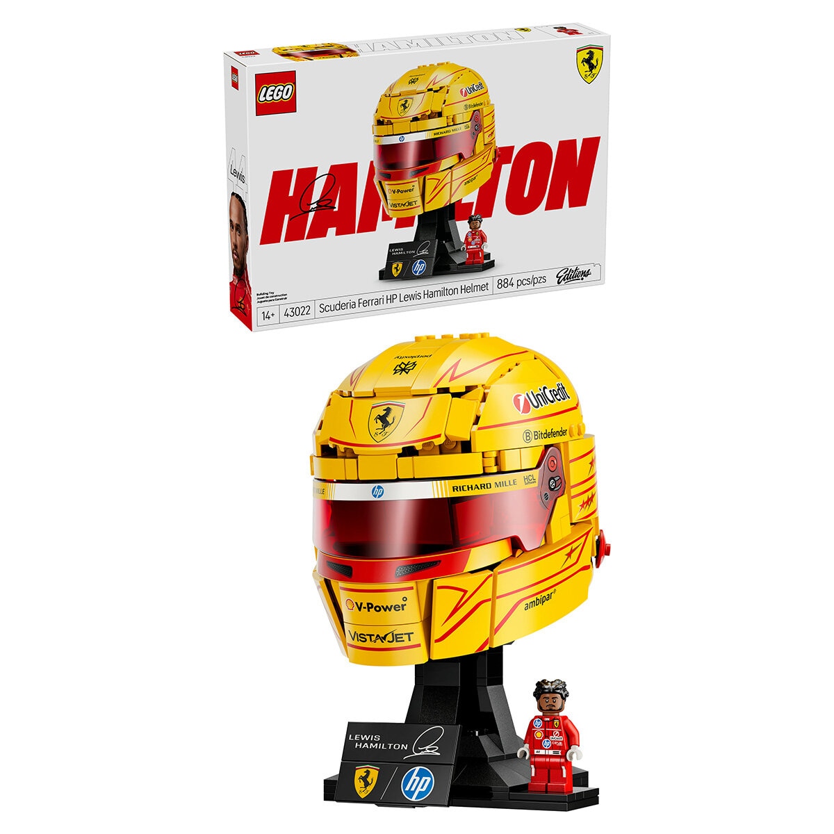 LEGO Editions Casco F1, Varios Modelos