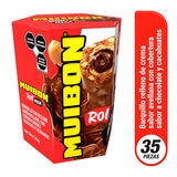 Muibon Barquillo Relleno de Crema de Avellana 35 pzas de 40 g
