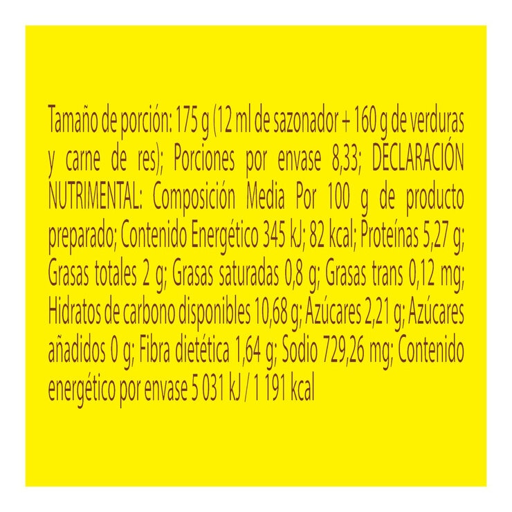 Jugo Maggi Sazonador 6 pzas de 100 ml