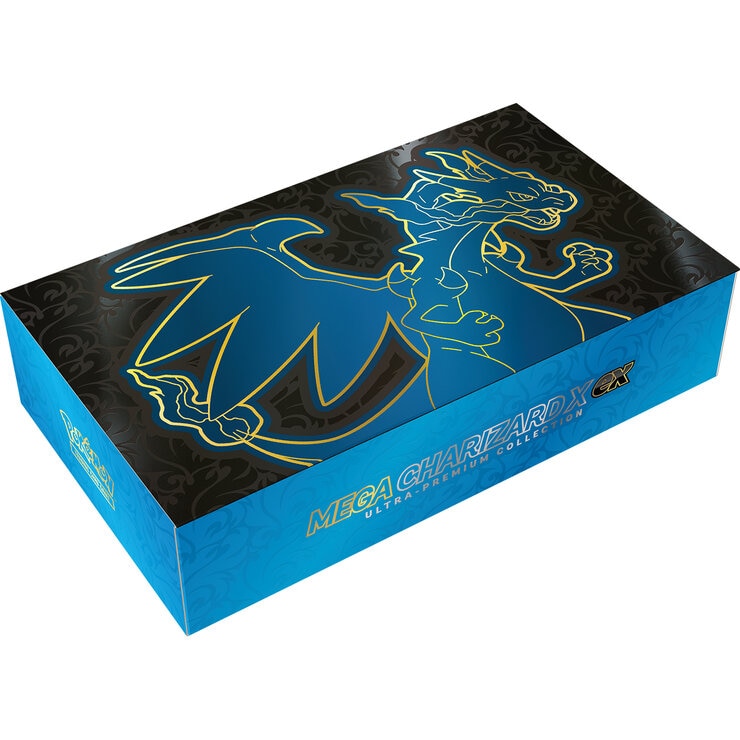 Pokémon Juego de Cartas: Mega Charizard X Ex Ultra-Premium Collection