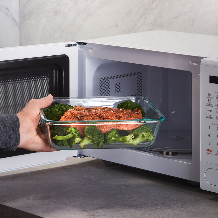 Snapware Pure Pyrex Glass, Juego de Recipientes de Vidrio, 18 piezas