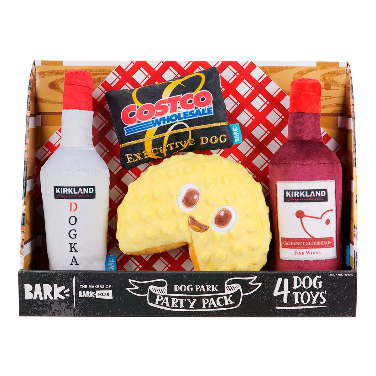 Bark Juguete para Perro 4 piezas Costco México