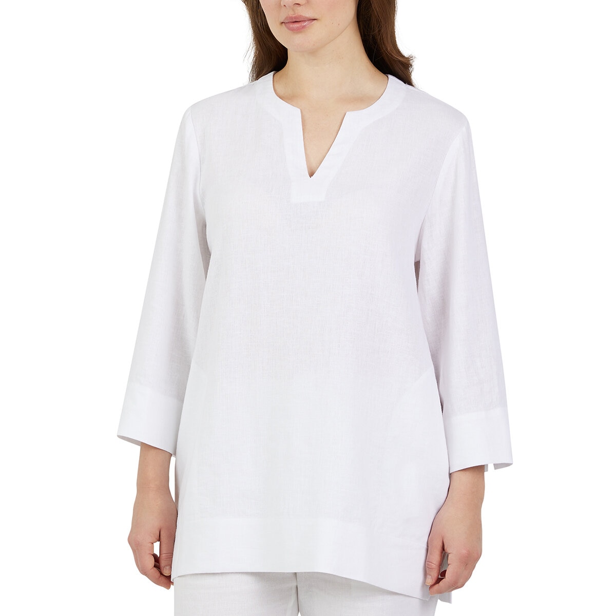 Lands End Tunica para Dama Grande Blanco Costco México