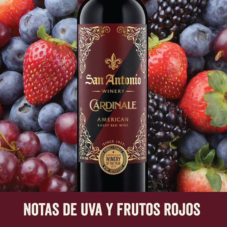 Vino Tinto Dulce San Antonio Cardinale 6/750 ml