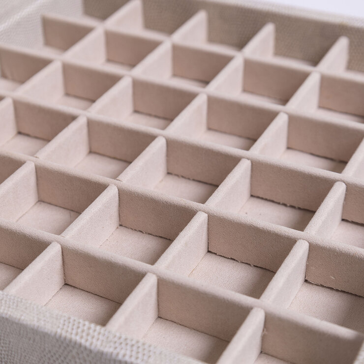 BHOME, Caja Organizadora de Cápsulas de Café, 30 Espacios, Color Café