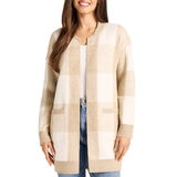 Matty M Suéter para Dama Café Mediana