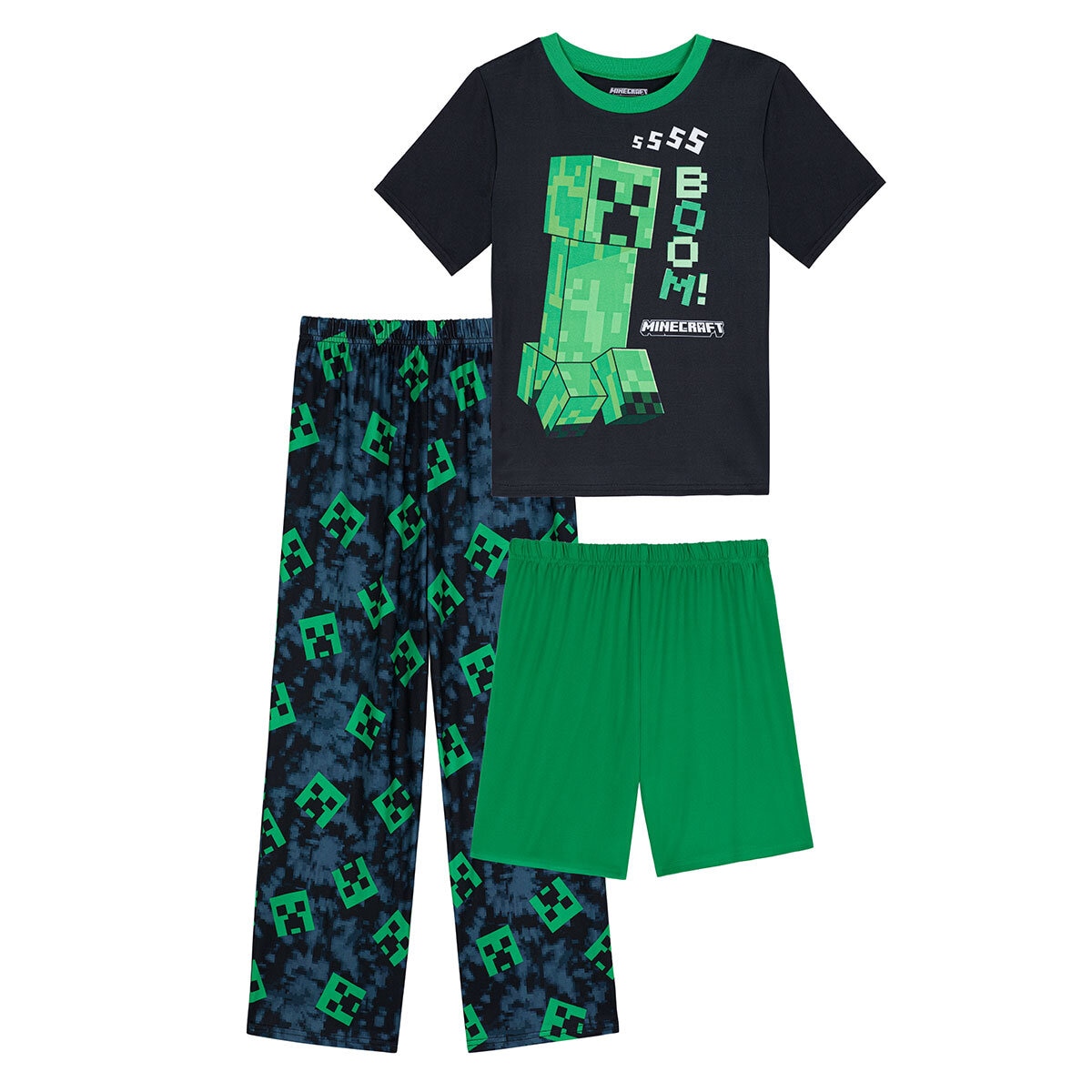 Pijama 3 piezas para Niños y Niñas Varias Tallas y Colores
