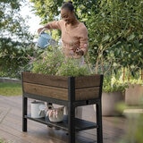 Keter Signature Collection, Jardinera Elevada Decorativa