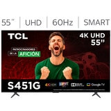 TCL Pantalla 55" 4K UHD Google TV