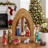 Nacimiento con Luces LED 11 Pzas.